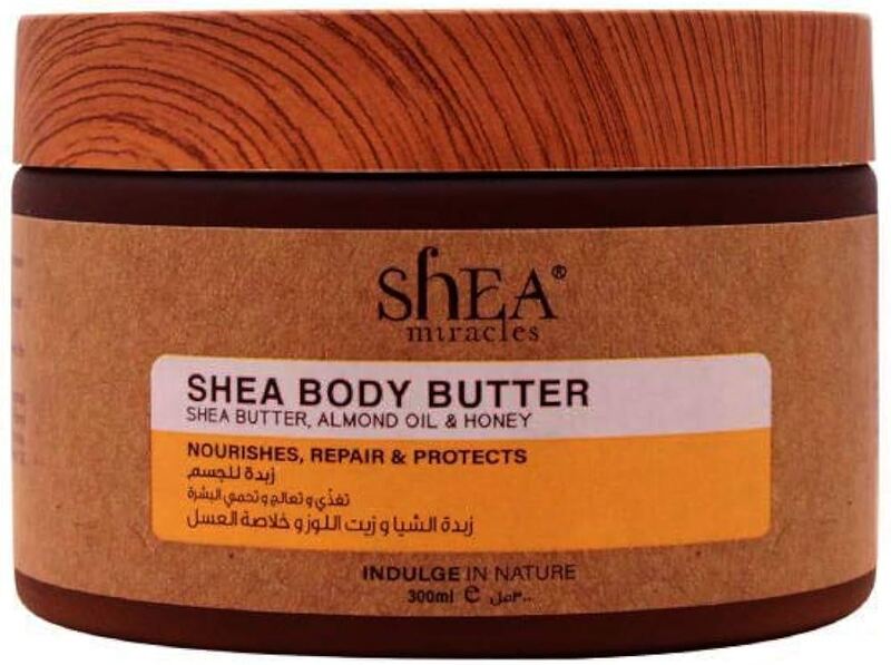 Shea Miracles Shea Body Butter Almond Oil and Honey 300 Ml